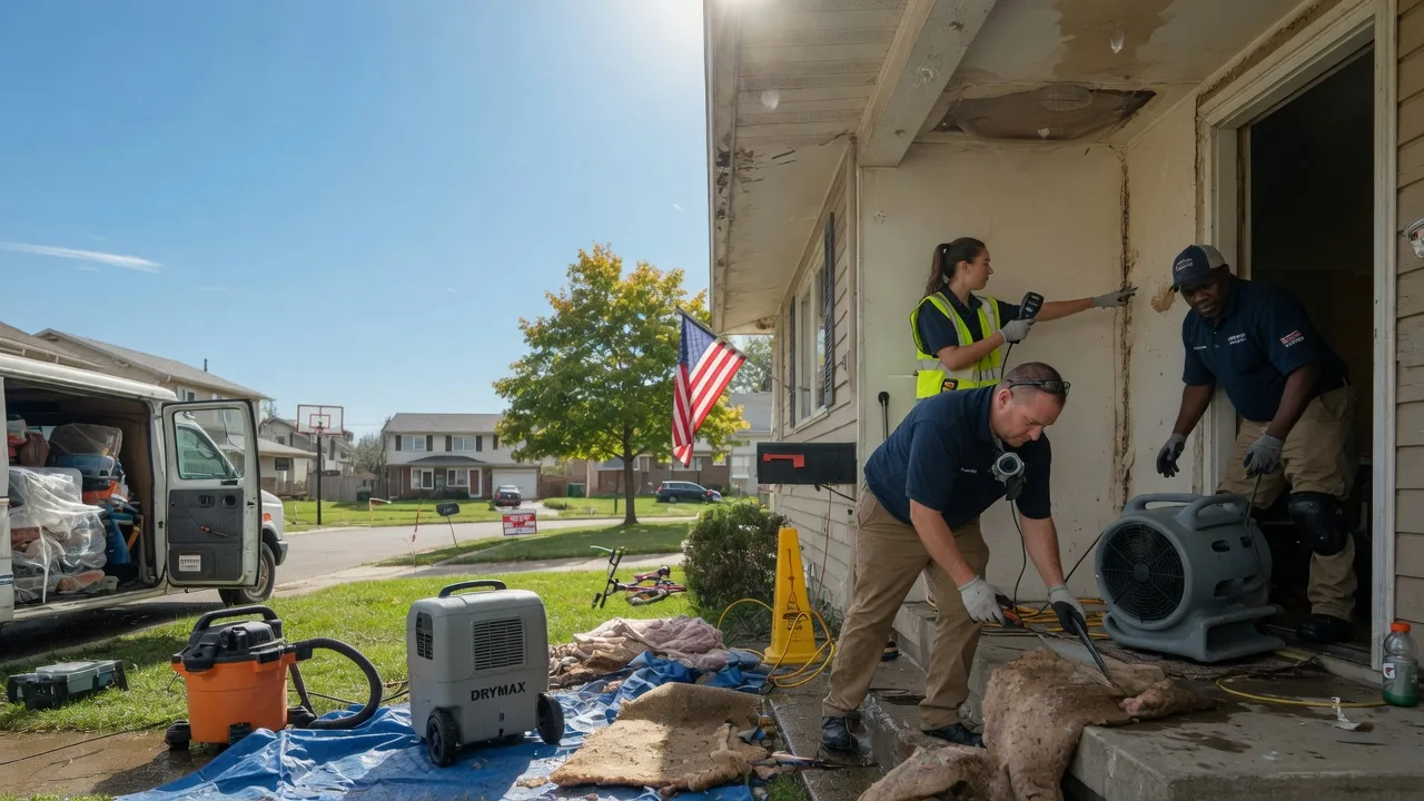 Water Damage Restoration in Pontiac, MI near me